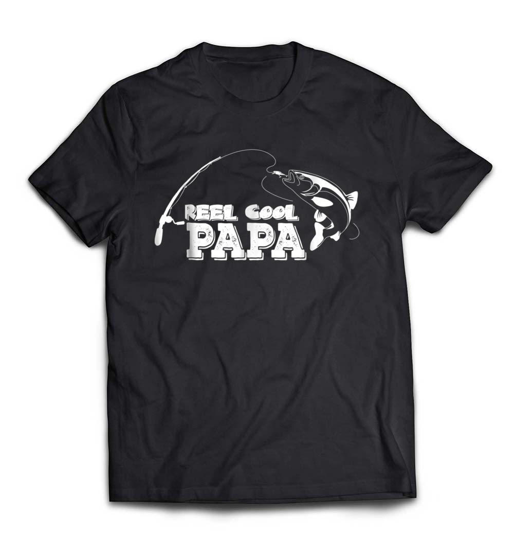 Reel Cool Papa Fishing T-Shirt: The Ultimate Gift for Fishing Dads